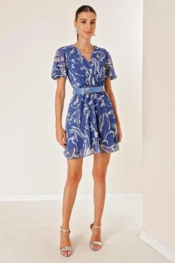 By Saygı Kleid - Dunkelblau - A-Linie Damen Kleider 760133983