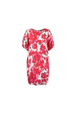 TAIFUN Kleid - Rosa - Basic Damen Kleider 753895147