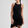 Defacto Kleid - Schwarz - A-Linie Damen Kleider 743671534
