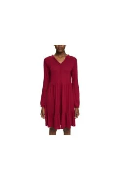 Esprit Kleid - Rot - Basic Damen Kleider 753882785