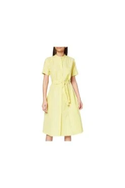 Hugo Boss Kleid - Gelb - Basic Damen Kleider 678298877