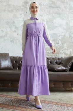 InStyle Kleid - Lila - A-Linie