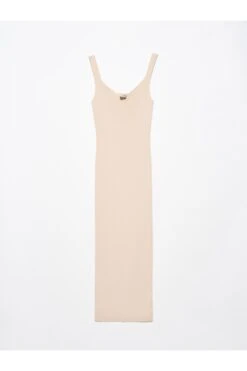 Dilvin Kleid - Beige - Bodycon