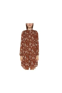 Esprit Kleid - Braun - Basic Damen Kleider 704231476