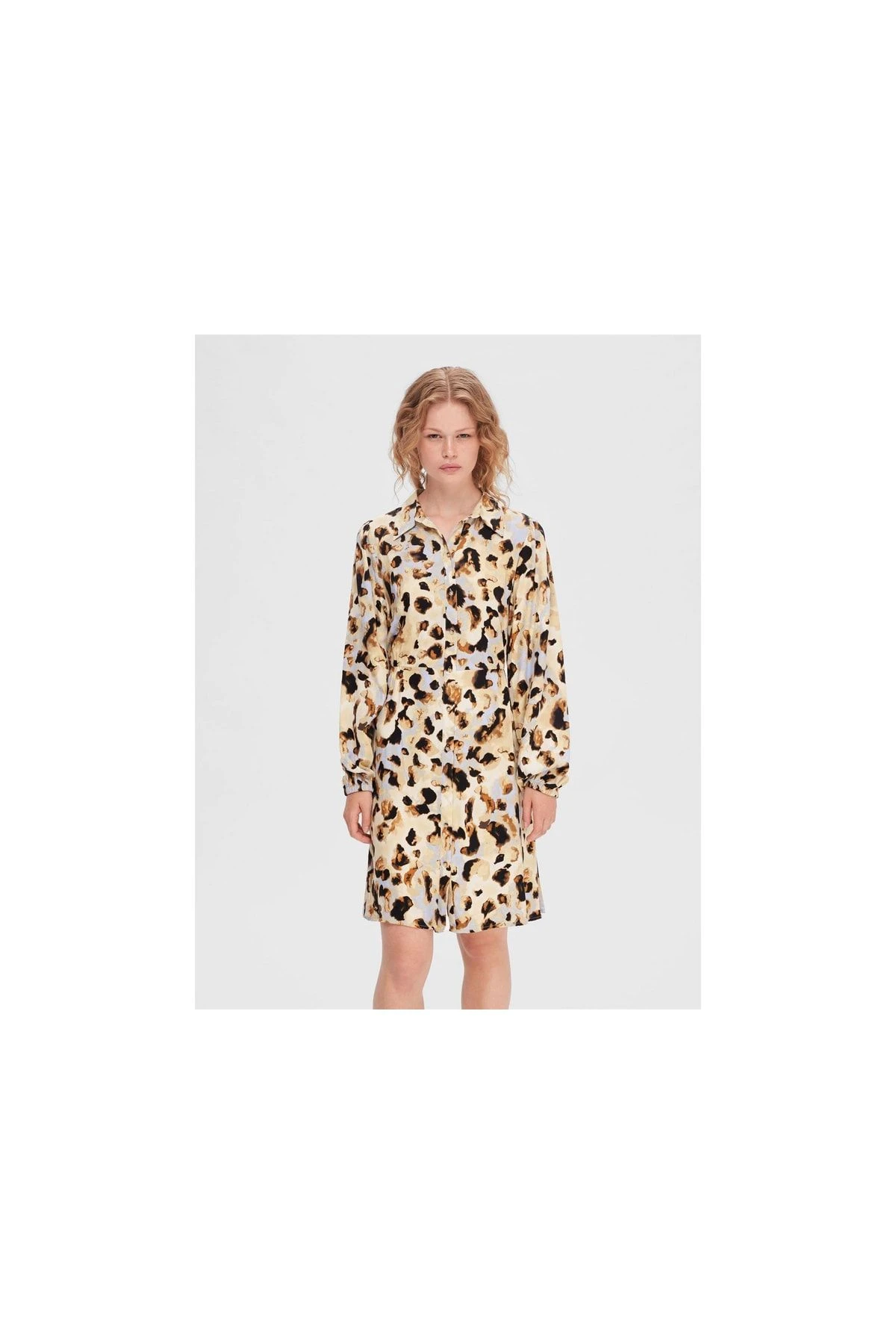 Selected Femme Kleid - Mehrfarbig - Basic 3 Selected Femme Kleid - Mehrfarbig - Basic