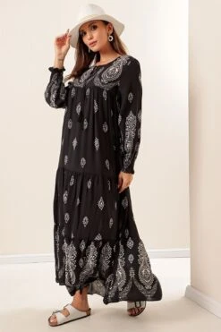 By Saygı Kleid - Schwarz - A-Linie Damen Kleider 318834895