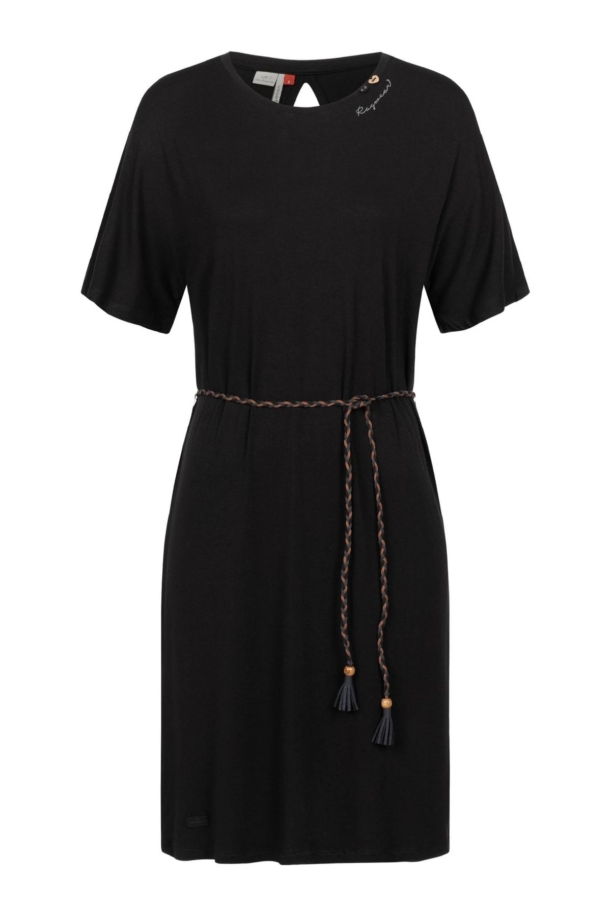 Ragwear Kleid - Schwarz - Jerseykleid Damen Kleider 675247389