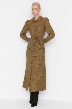 TRENDYOL MODEST Kleid - Schwarz - Skater Damen Kleider 309020280