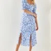 Olalook Kleid - Blau - A-Linie Damen Kleider 743016505 -KleidTraum Verkäufe 2 org zoom 128