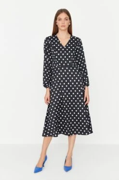 Trendyol Collection Kleid - Schwarz - Skater Damen Kleider 285421977