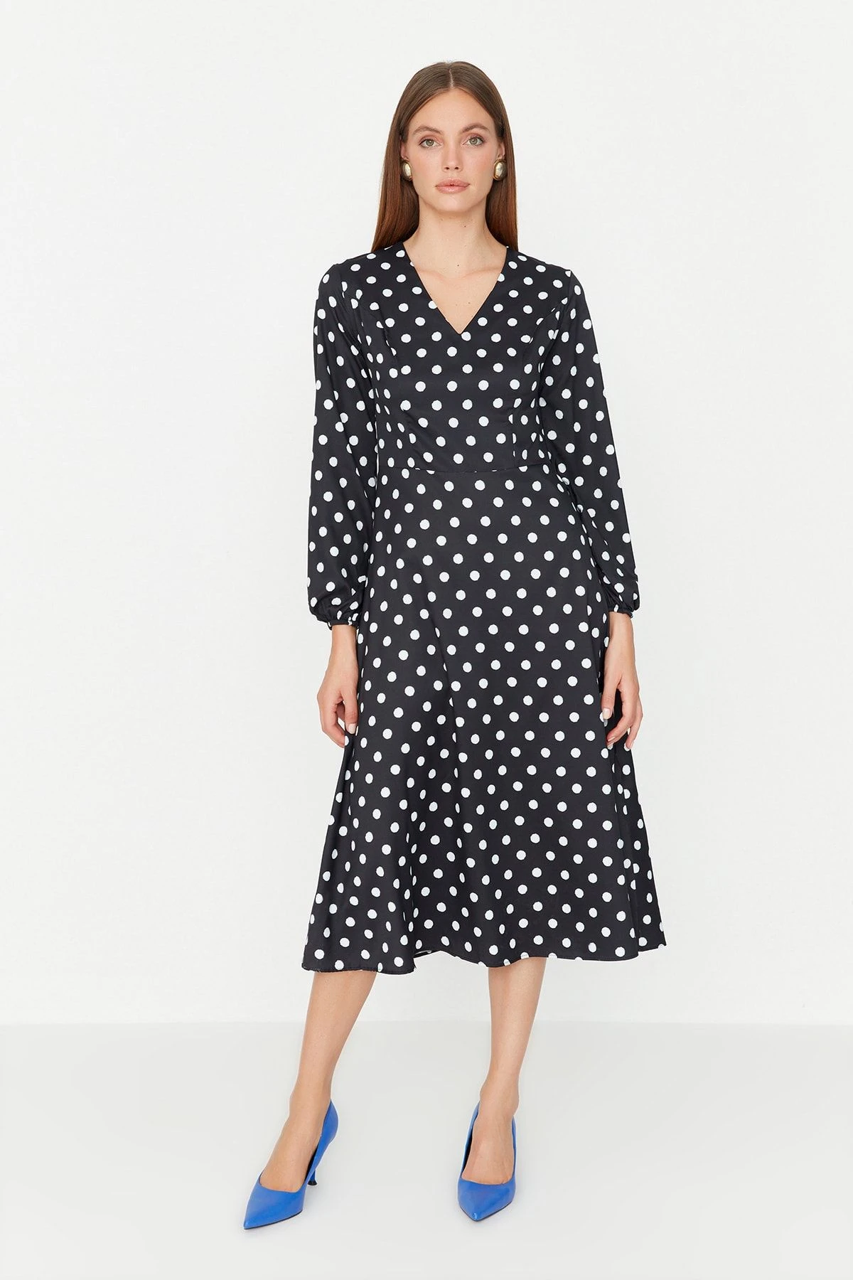 Trendyol Collection Kleid - Schwarz - Skater Damen Kleider 285421977 3 Trendyol Collection Kleid - Schwarz - Skater Damen Kleider 285421977