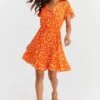 Cool & Sexy Kleid - Orange - Basic Damen Kleider 313360888 -KleidTraum Verkäufe 2 org zoom 149