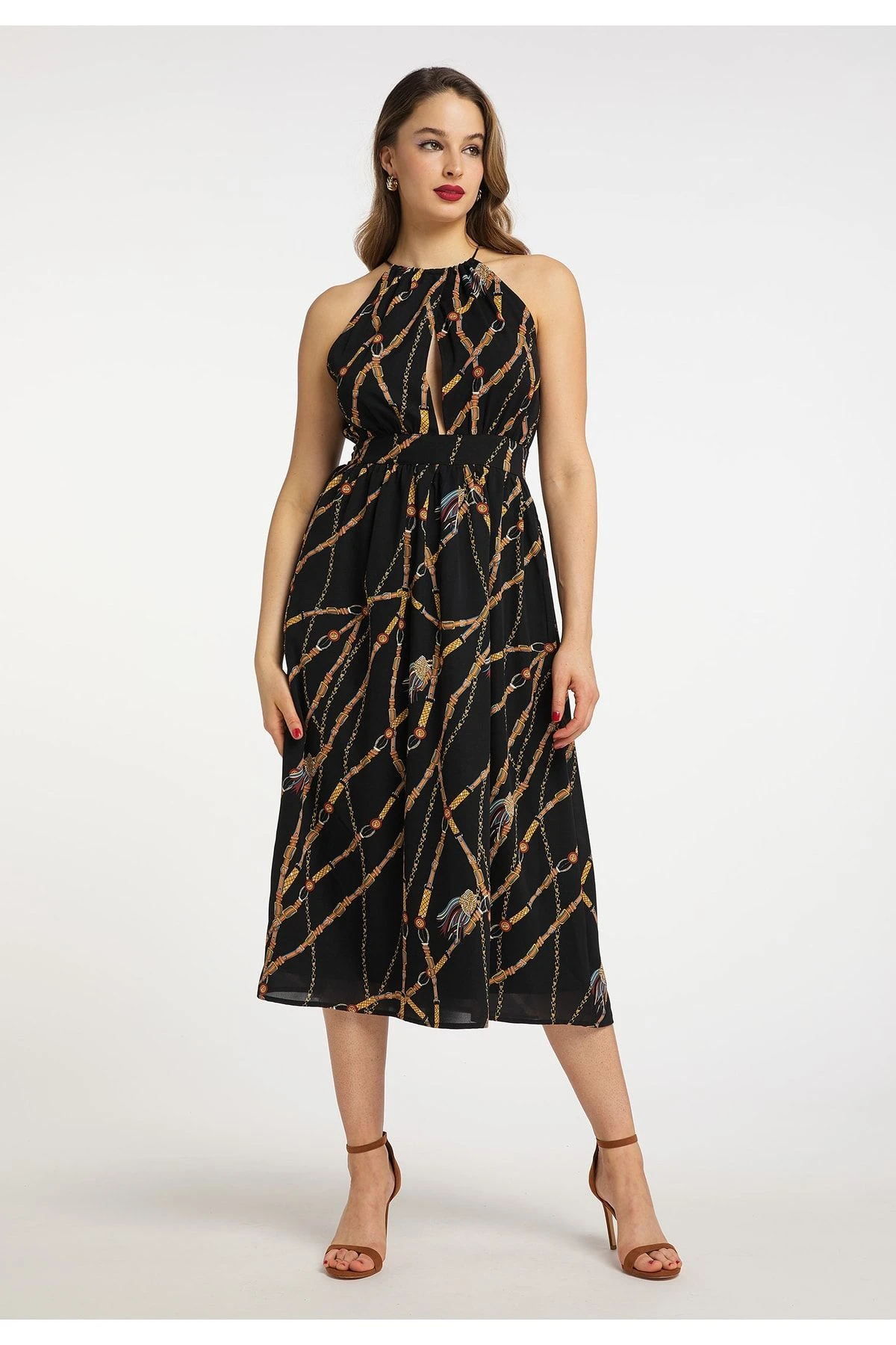 Faina Kleid - Schwarz - Basic Damen Kleider 653392039 4 Faina Kleid - Schwarz - Basic Damen Kleider 653392039 – Bild 2