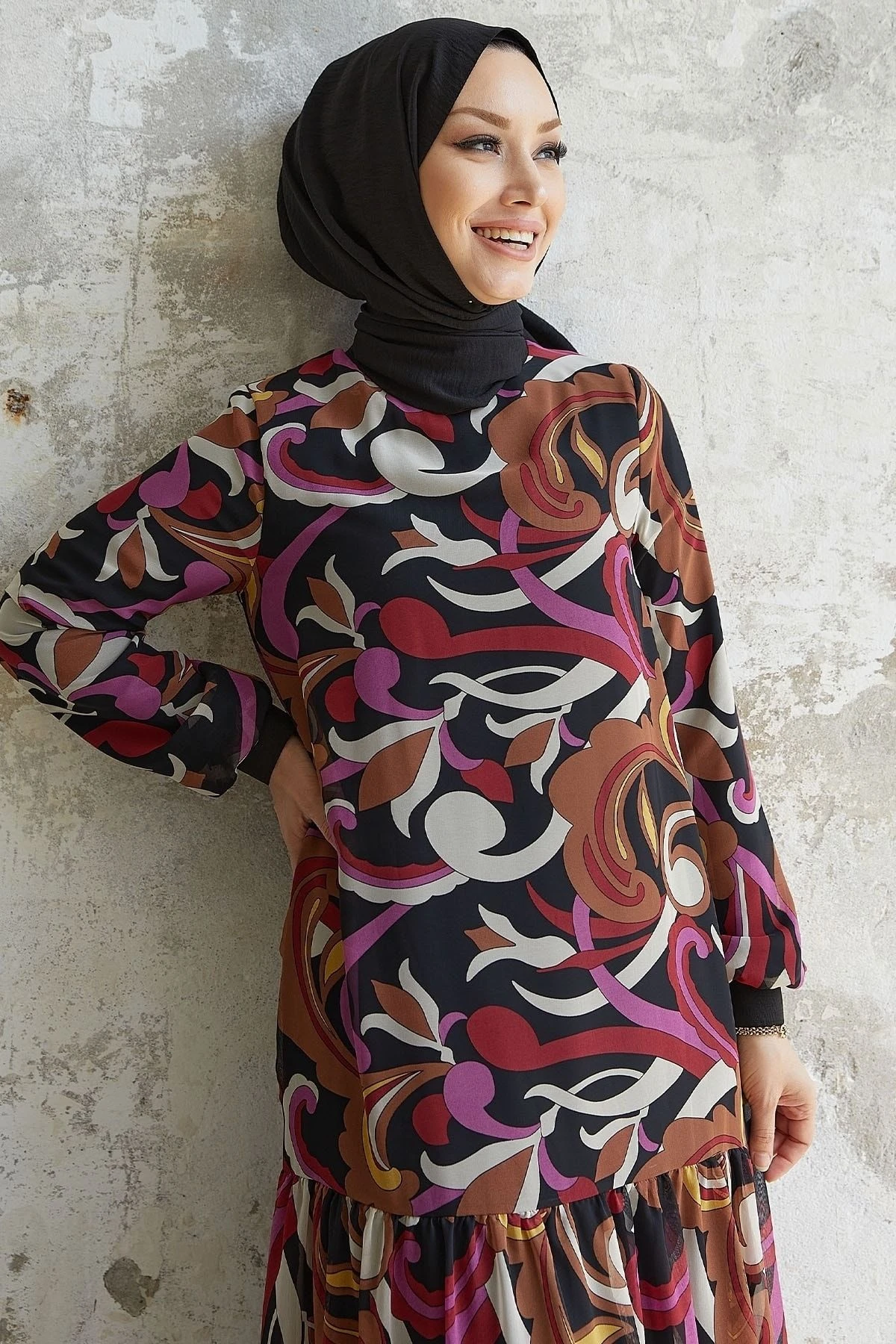 InStyle Kleid - Mehrfarbig - A-Linie Damen Kleider 701924725 4 InStyle Kleid - Mehrfarbig - A-Linie Damen Kleider 701924725 – Bild 2