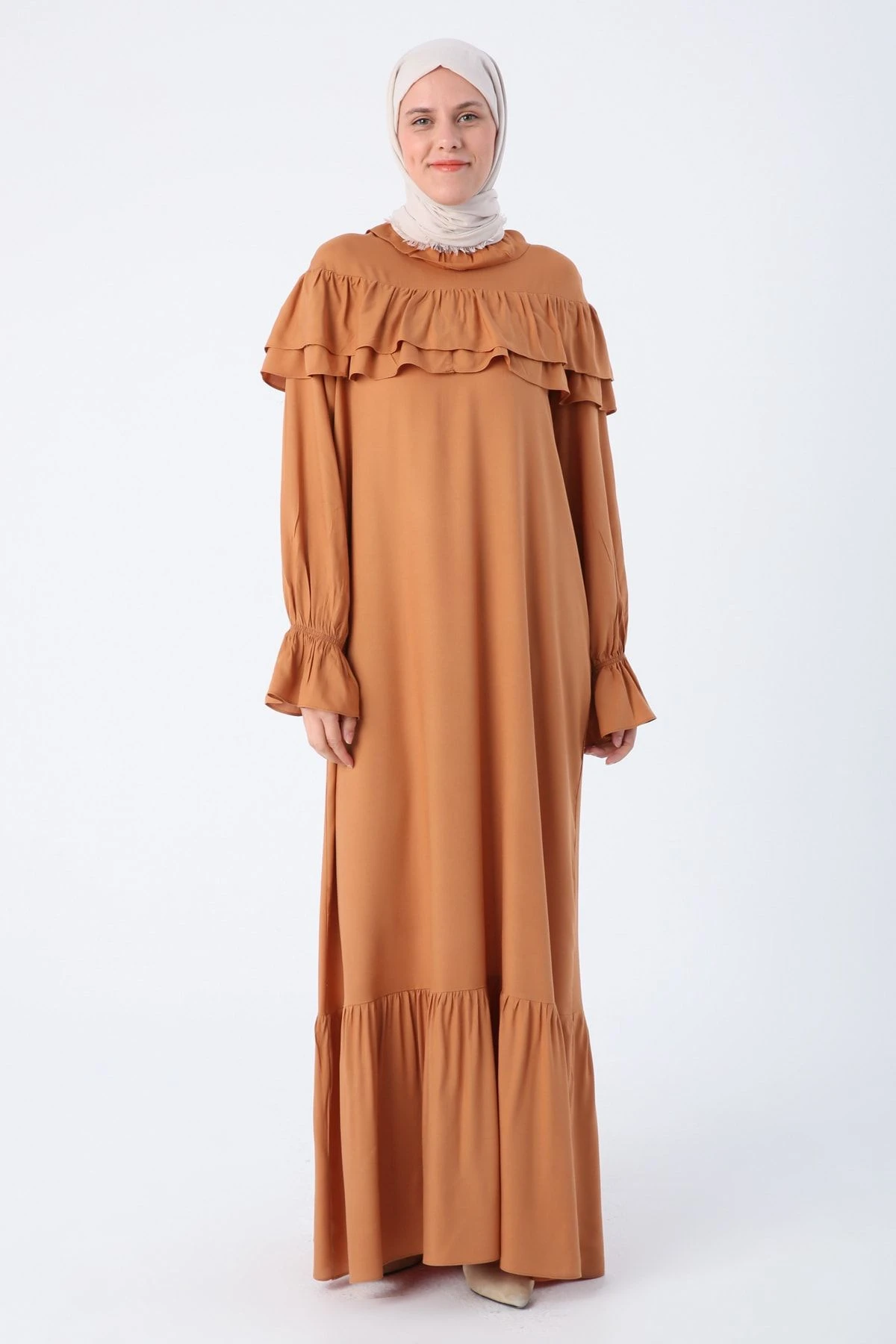 ALLDAY Kleid - Braun - A-Linie Damen Kleider 679645337 4 ALLDAY Kleid - Braun - A-Linie Damen Kleider 679645337 – Bild 2