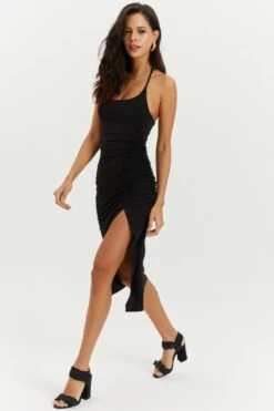 Cool & Sexy Kleid - Schwarz - Bodycon Damen Kleider 258498613