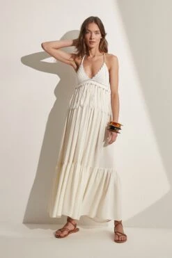 Koton Kleid - Ecru - Basic Damen Kleider 339116446