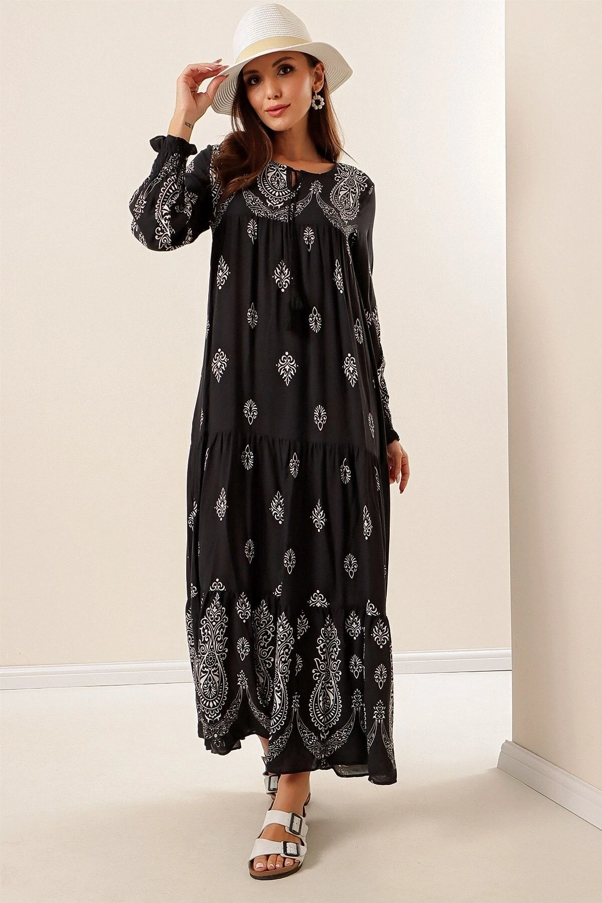 By Saygı Kleid - Schwarz - A-Linie Damen Kleider 318834895 4 By Saygı Kleid - Schwarz - A-Linie Damen Kleider 318834895 – Bild 2