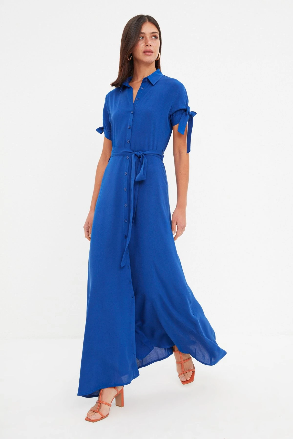 Trendyol Collection Kleid - Dunkelblau - Blusenkleid Damen Kleider 192968386 3 Trendyol Collection Kleid - Dunkelblau - Blusenkleid Damen Kleider 192968386