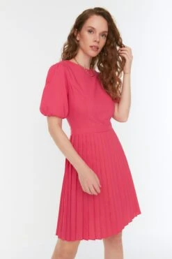 Trendyol Collection Kleid - Rosa - Basic Damen Kleider 189332150