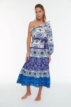 Trendyol Collection Kleid - Mehrfarbig - Shift Damen Kleider 165524927