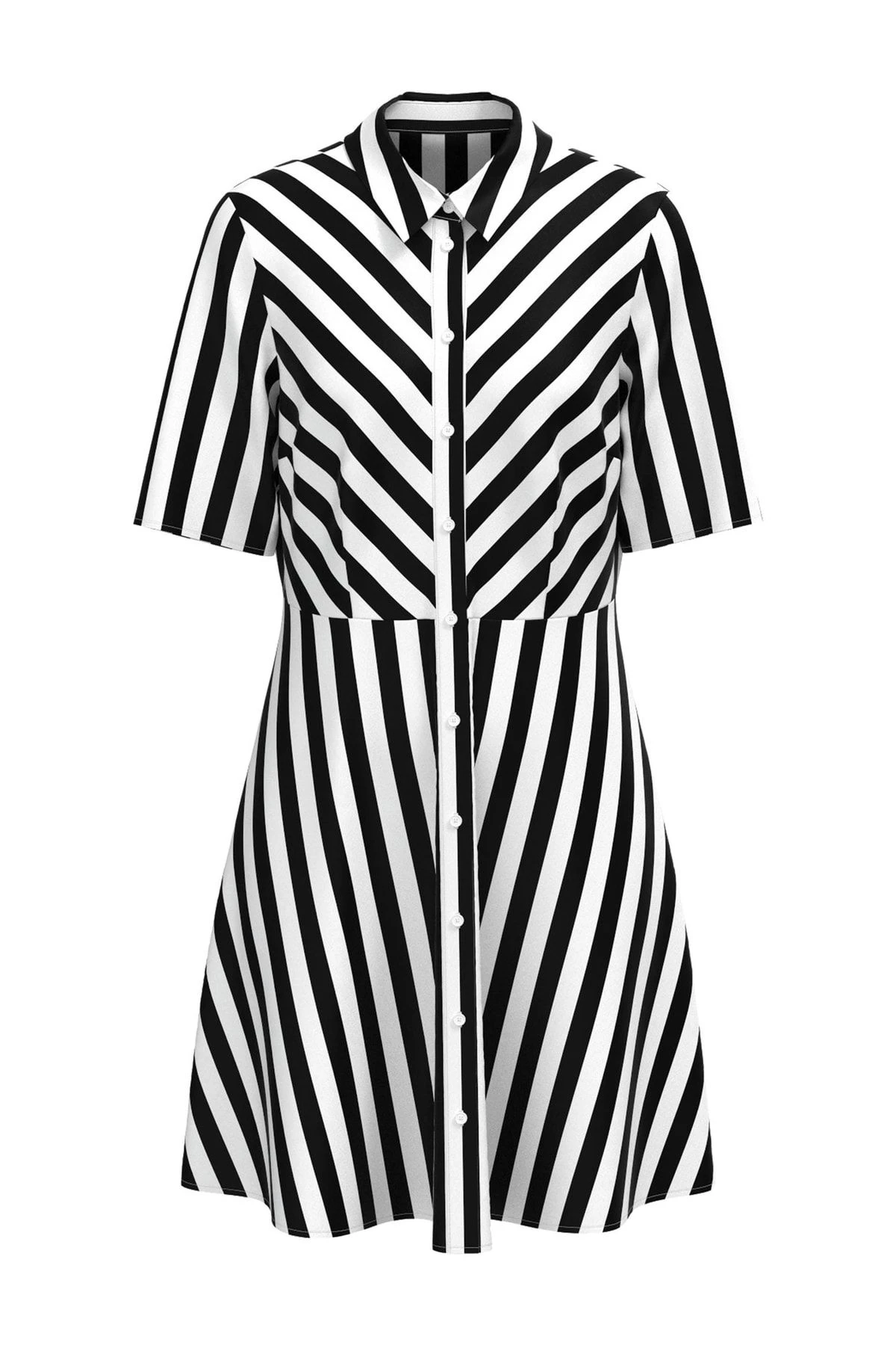 Y.A.S. Kleid - Schwarz - Blusenkleid 4 Y.A.S. Kleid - Schwarz - Blusenkleid – Bild 2