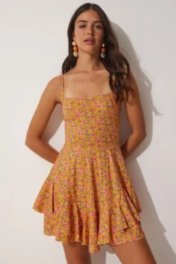 Happiness İstanbul Kleid - Orange - A-Linie Damen Kleider 710801202 6 Happiness İstanbul Kleid - Orange - A-Linie Damen Kleider 710801202 -KleidTraum Verkäufe 3 org zoom 138