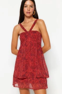 Trendyol Collection Kleid - Rot - Shift Damen Kleider 675472125 6 Trendyol Collection Kleid - Rot - Shift Damen Kleider 675472125 -KleidTraum Verkäufe 3 org zoom 143