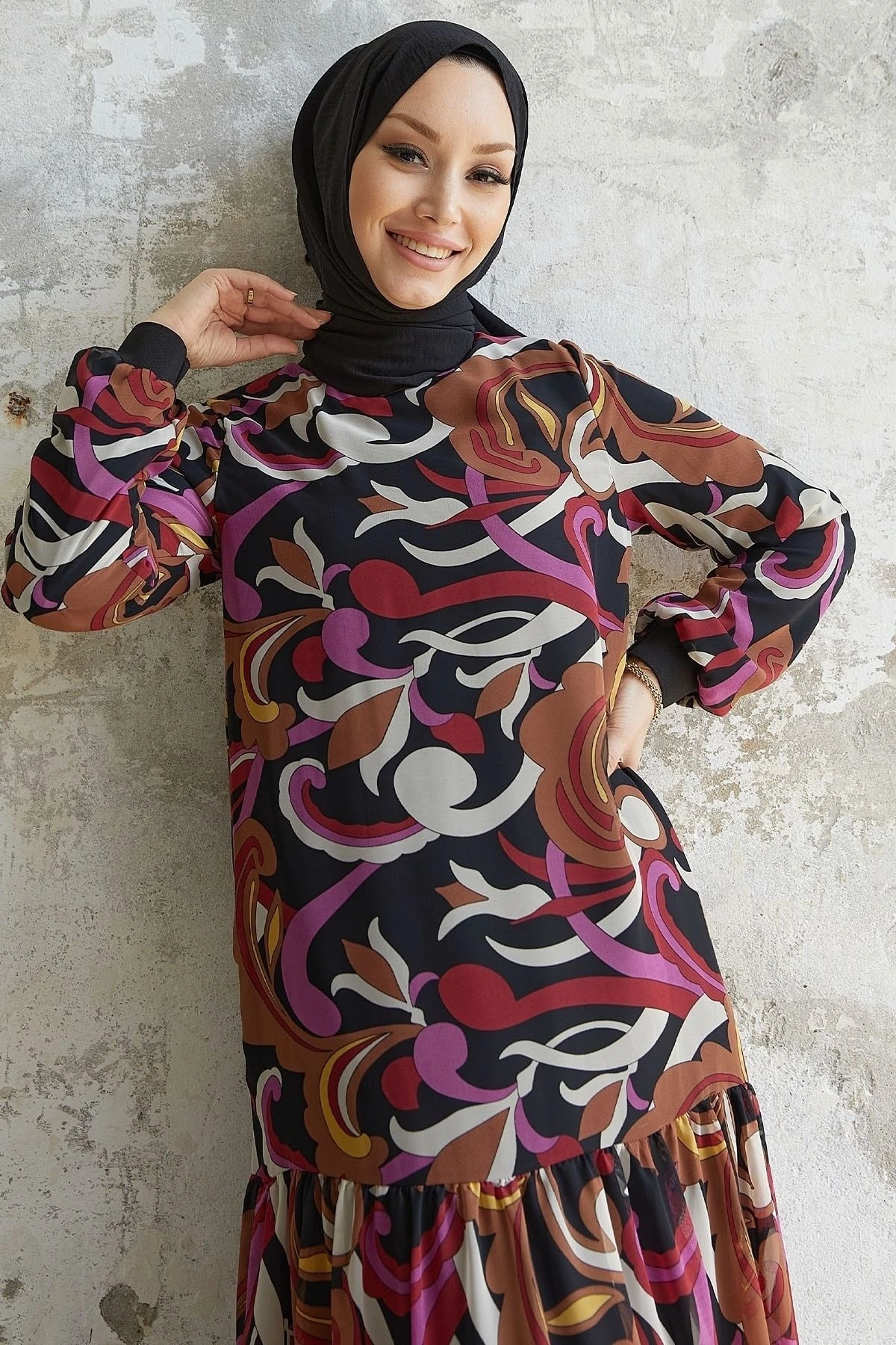 InStyle Kleid - Mehrfarbig - A-Linie Damen Kleider 701924725 5 InStyle Kleid - Mehrfarbig - A-Linie Damen Kleider 701924725 – Bild 3