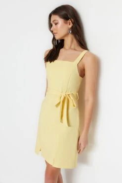 Trendyol Collection Kleid - Gelb - Bodycon Damen Kleider 364506065 -KleidTraum Verkäufe 3 org zoom 162