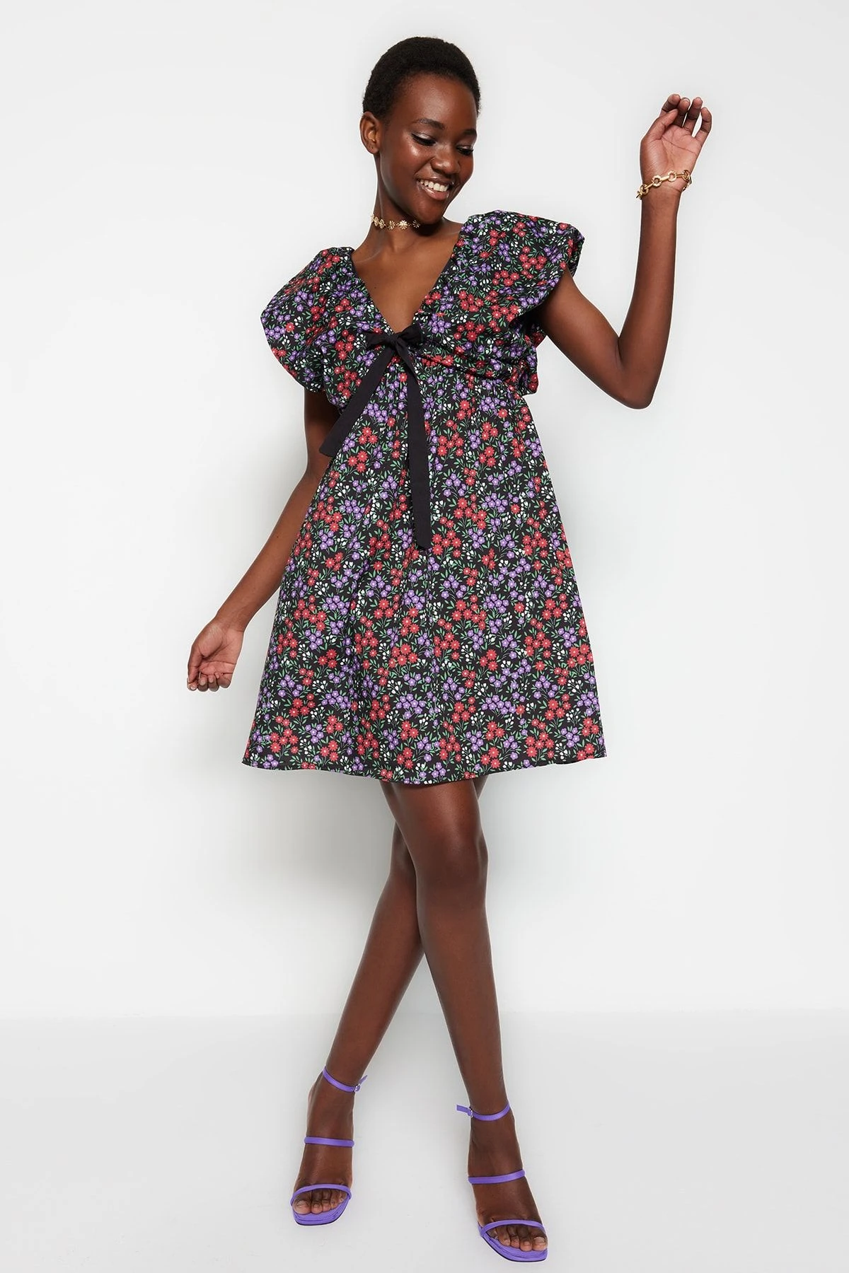 Trendyol Collection Kleid - Schwarz - Skater Damen Kleider 377661707 3 Trendyol Collection Kleid - Schwarz - Skater Damen Kleider 377661707