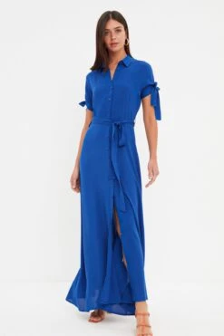 Trendyol Collection Kleid - Dunkelblau - Blusenkleid Damen Kleider 192968386 6 Trendyol Collection Kleid - Dunkelblau - Blusenkleid Damen Kleider 192968386 -KleidTraum Verkäufe 3 org zoom 193