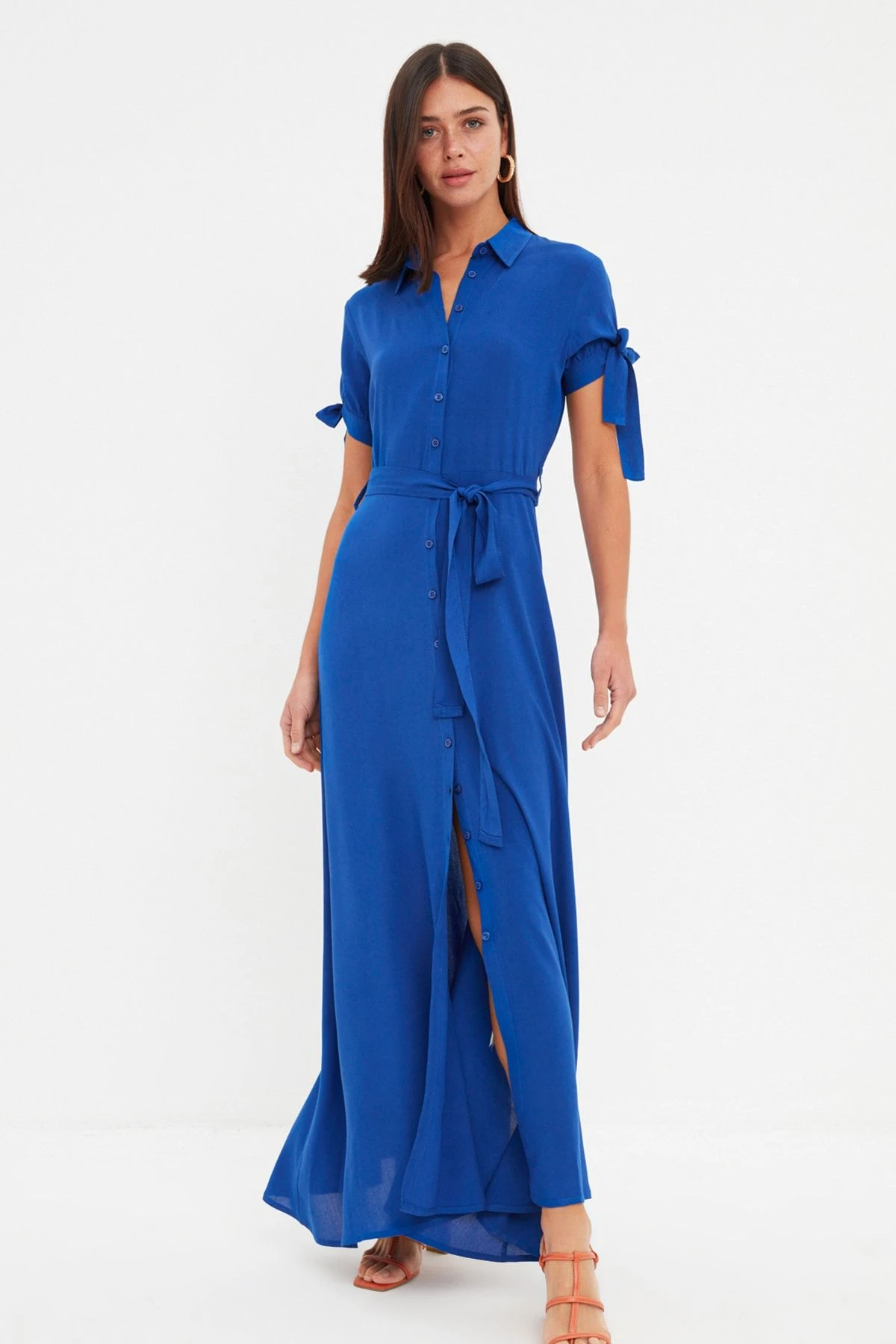 Trendyol Collection Kleid - Dunkelblau - Blusenkleid Damen Kleider 192968386 4 Trendyol Collection Kleid - Dunkelblau - Blusenkleid Damen Kleider 192968386 – Bild 2