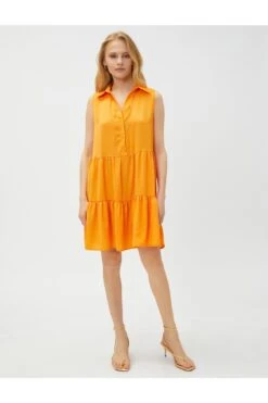 Koton Kleid - Orange - Shift Damen Kleider 670782844 -KleidTraum Verkäufe 3 org zoom 212