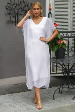 Chiccy Kleid - Weiß - A-Linie Damen Kleider 736816801 -KleidTraum Verkäufe 3 org zoom 54