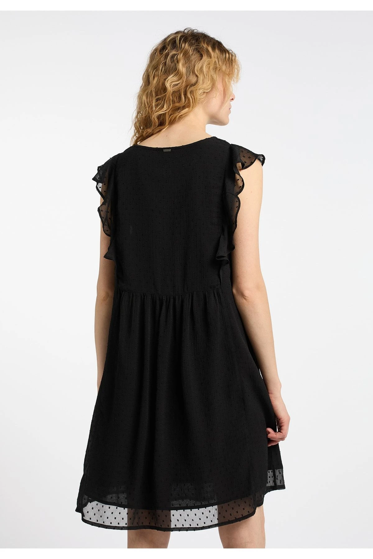 Dreimaster Kleid - Schwarz - Basic Damen Kleider 691425859 5 Dreimaster Kleid - Schwarz - Basic Damen Kleider 691425859 – Bild 3