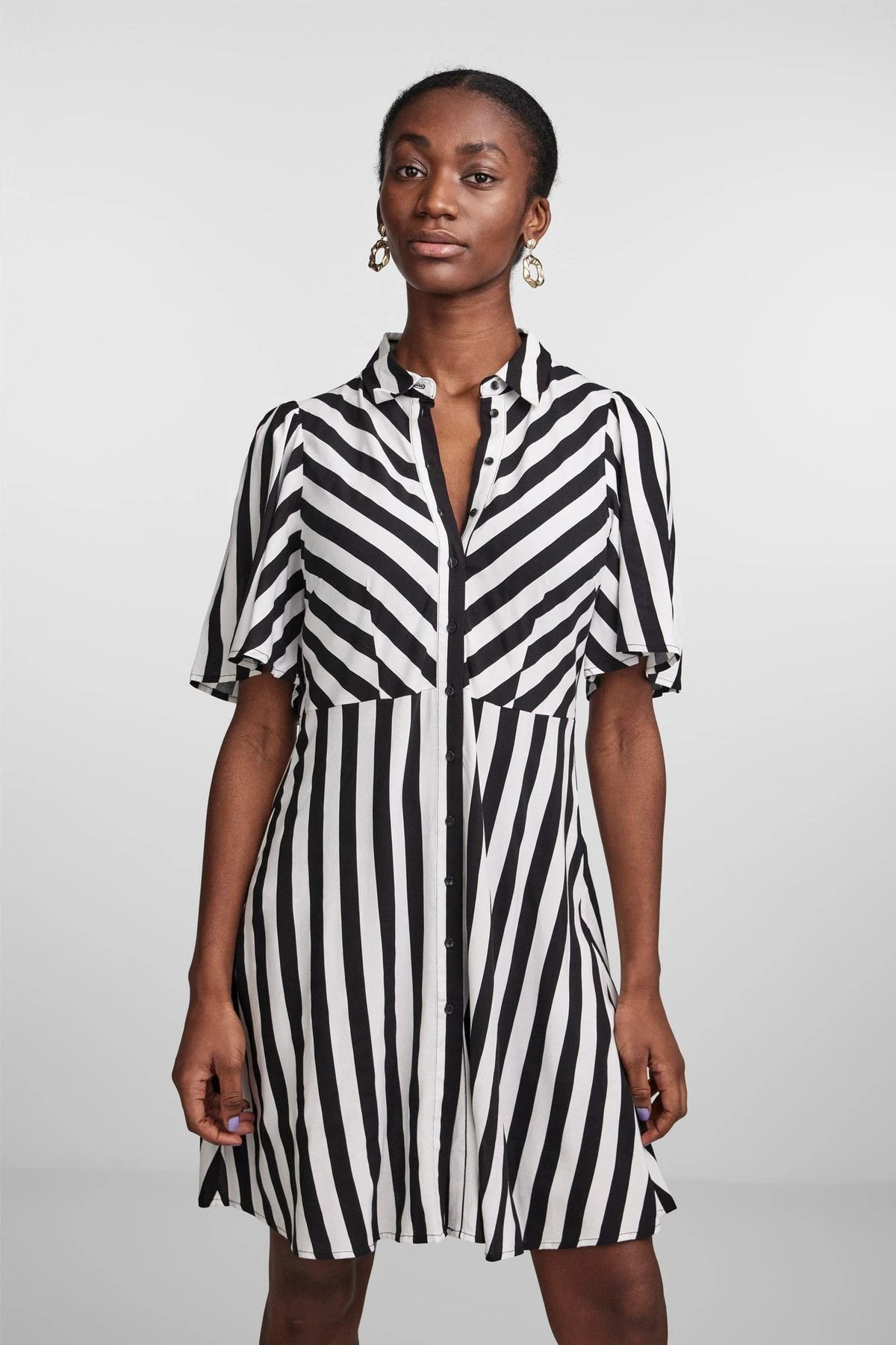 Y.A.S. Kleid - Schwarz - Blusenkleid 3 Y.A.S. Kleid - Schwarz - Blusenkleid