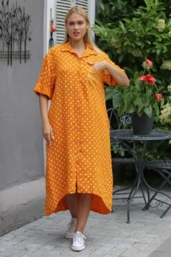 Chiccy Kleid - Orange - A-Linie Damen Kleider 736804471 7 Chiccy Kleid - Orange - A-Linie Damen Kleider 736804471 -KleidTraum Verkäufe 3 org zoom 77