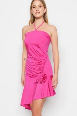 Trendyol Collection Kleid - Rosa - Bodycon Damen Kleider 444203562