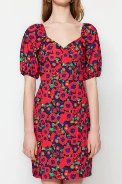 Trendyol Collection Kleid - Rosa - A-Linie Damen Kleider 415274630 -KleidTraum Verkäufe 4 org zoom