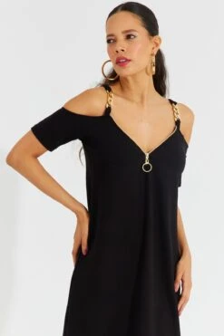 Cool & Sexy Kleid - Schwarz - A-Linie Damen Kleider 734467730 -KleidTraum Verkäufe 4 org zoom 28