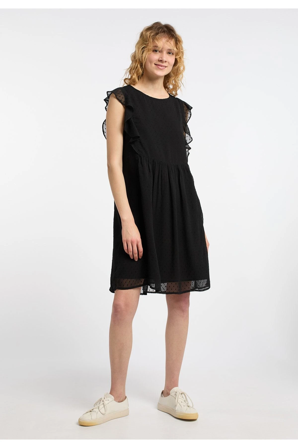 Dreimaster Kleid - Schwarz - Basic Damen Kleider 691425859 3 Dreimaster Kleid - Schwarz - Basic Damen Kleider 691425859