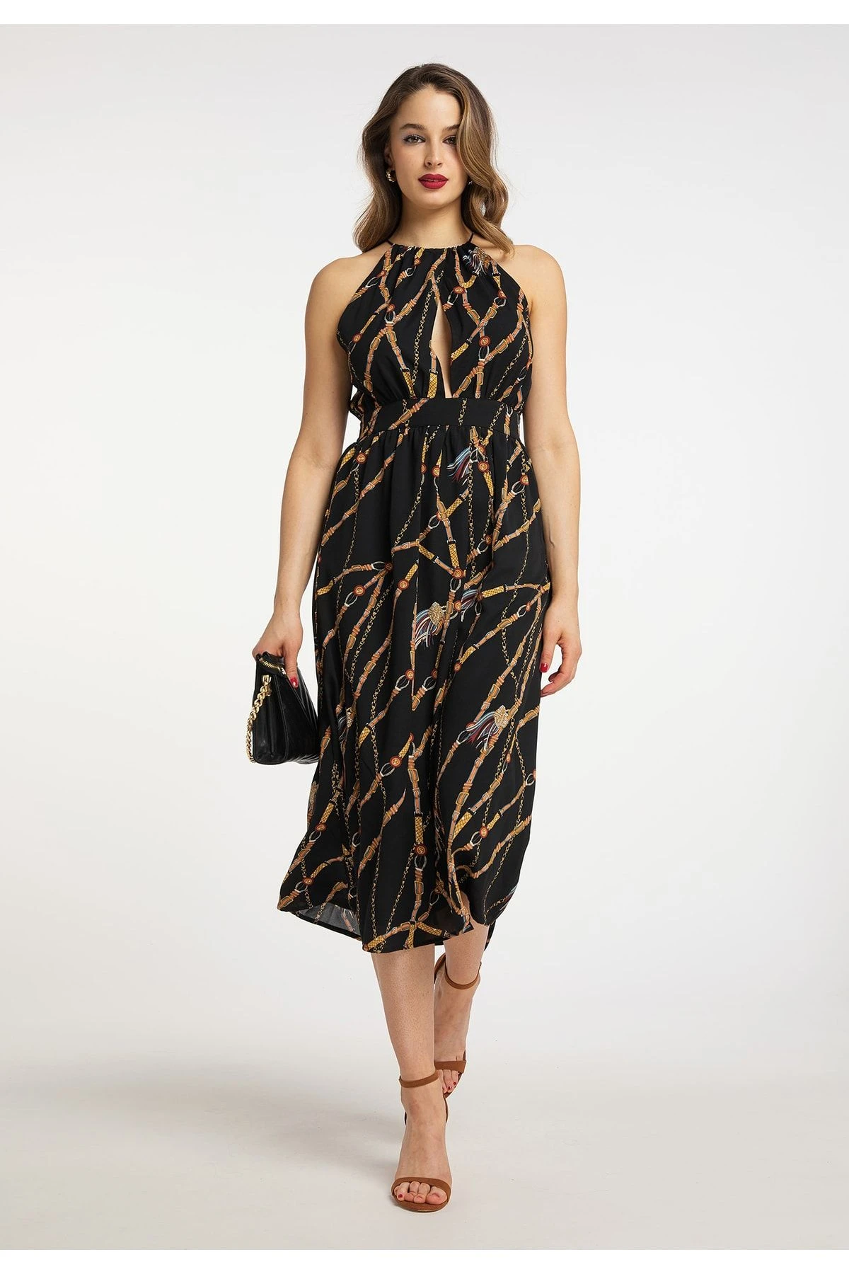 Faina Kleid - Schwarz - Basic Damen Kleider 653392039 3 Faina Kleid - Schwarz - Basic Damen Kleider 653392039