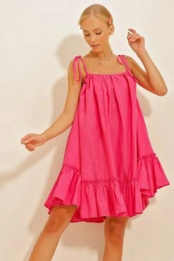 Trend Alaçatı Stili Kleid - Rosa - A-Linie Damen Kleider 745783037 7 Trend Alaçatı Stili Kleid - Rosa - A-Linie Damen Kleider 745783037 -KleidTraum Verkäufe 4 org zoom 69