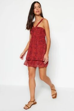 Trendyol Collection Kleid - Rot - Shift Damen Kleider 675472125 7 Trendyol Collection Kleid - Rot - Shift Damen Kleider 675472125 -KleidTraum Verkäufe 4 org zoom 70