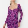 Trendyol Collection Kleid - Mehrfarbig - Bodycon Damen Kleider 319284212 -KleidTraum Verkäufe 4 org zoom 95