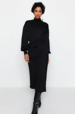 Titelseite 29 TRENDYOL MODEST Kleid - Schwarz - Basic Damen Modest Fashion Kleider 669575898